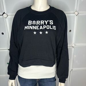 Barry’s Minneapolis Crop Sweatshirt Size Small